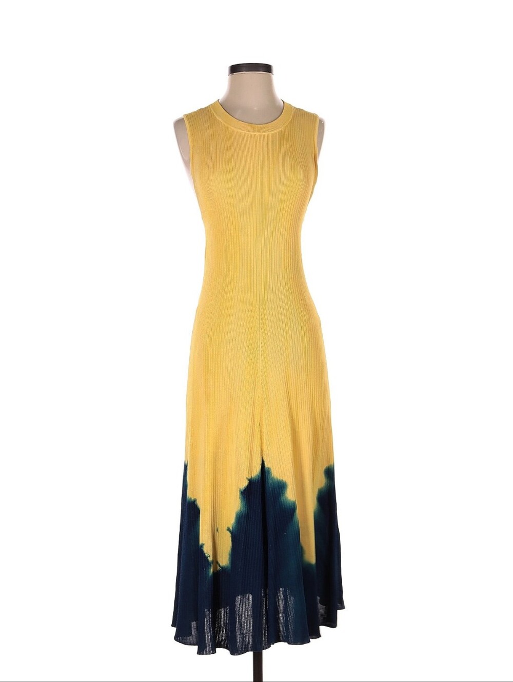 Hand Dyed Dress, Beautifully Waited Fabric That Flows Gorgeously On The Body.